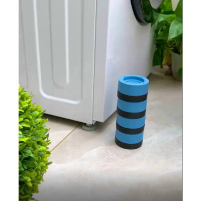 Đế Chống Rung Máy Giặt, Chân Máy Giặt Chân Bàn 4 Miếng Cao Su Cao Cấp. Chống Rung Chống Ồn Chống Trơn Trượt