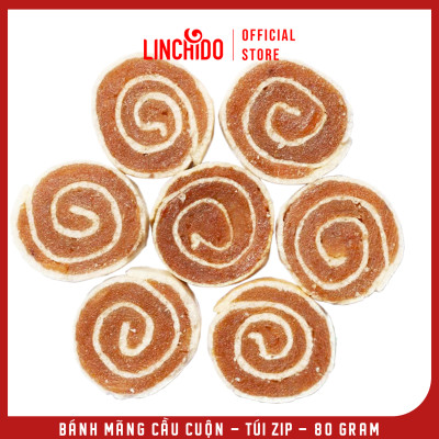 Bánh Mãng Cầu Cuộn - Đặc sản Đồng Tháp - Túi Zip 80 Gram