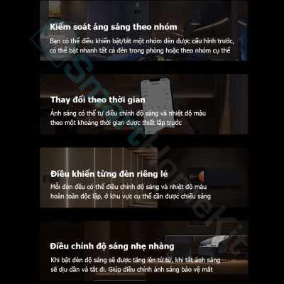 Đèn âm trần thông minh Aqara T2 Smart Downlight/Spotlight 2700K – 6000K Zigbee - Bản Quốc Tế Chính Hãng