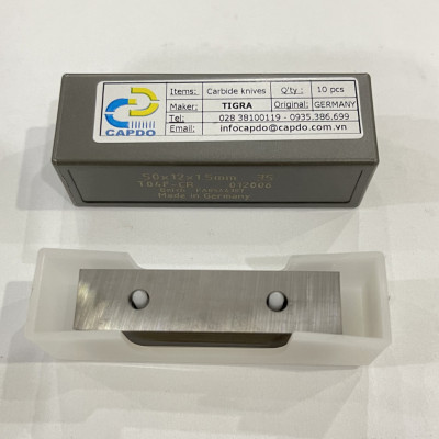 Dao mảnh hợp kim Tigra/Đức 50x12x1.5/35°/T04F-CR-012006