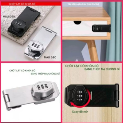 1 CÁI KHÓA CỬA KHÓA SỐ MẬT KHẨU CAO AN TOÀN CHO MỌI GIA ĐÌNH