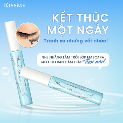 Mascara Tẩy Trang Mi Kissme Heroine Make 6.6 mL (Không Vỏ Hộp)