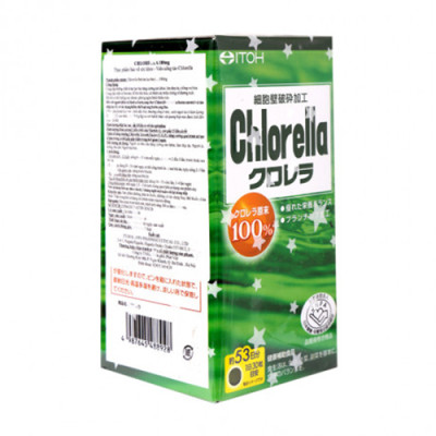 Thực phẩm chức năng bảo vệ sức khỏe CHLORELLA tảo 1440 viên Số 1 Nhật Bản.