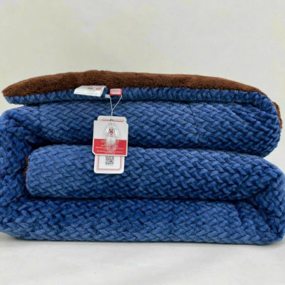 Chăn Lông Cừu Nanara Xuất Nhật Chăn Mùa ĐÔng Đại Hàn Siêu Ấm Áp Kích Thước 2m2x2m Nặng 3.7kg - Hàng Chính Hãng MINIIN