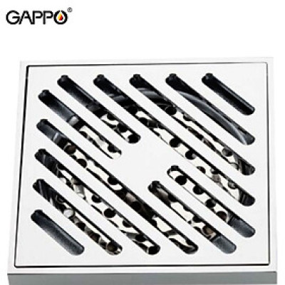 THOÁT SÀN CAO CẤP ĐỒNG ĐÚC NHẬP KHẨU NGA GAPPO G81050 MÀU CROME - HÀNG CHÍNH HÃNG