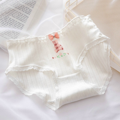 Combo 5 quần lót nữ cotton dễ thương Freesize - Kiểu hoa hồng Rosie (giao màu ngẫu nhiên)