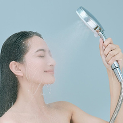 Vòi Sen Tạo Bọt Khí Mịn Fujiiryoki Fine Bubble FWS1 - Massage Và Chăm Sóc Da - Hàng Chính Hãng