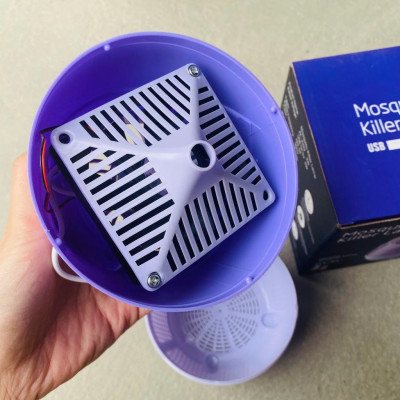 Đèn bắt muỗi bông sen kiêm đèn ngủ thông minh cao cấp