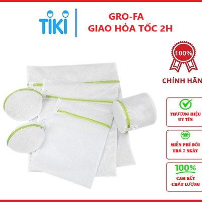 Bộ 6 Túi Giặt Quần Áo Nhiều Cỡ Bảo Vệ Quần Áo không Bị Biến Dạng - Hàng Chính Hãng 