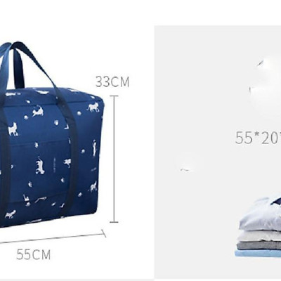 Set 3 túi đựng chăn màn quần áo chống thấm - màu ngẫu nhiên