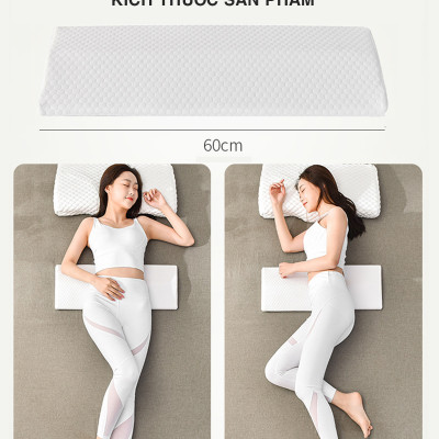 Đệm Gối Kê Lưng Ngủ OFFICE CHILL Đệm Kê Thắt Lưng Cao Su Non Hỗ Trợ Đau Lưng Thoát Vị Đĩa Đệm Bảo Hành 1 Năm
