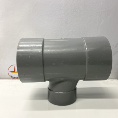 Tê cong giảm 140 x 90 nhựa PVC Bình Minh _ TC140x90