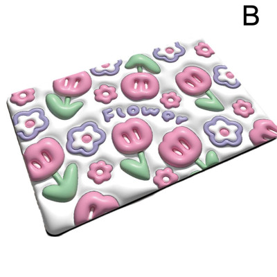 Thảm Lau Chùi Chân Silicone 3D Chống Trượt Thấm Hút Tốt In Họa Tiết Hoạt Hình Dễ Thương Trang Trí Nhà Cửa -  HÀNG CHÍNH HÃNG MINIIN