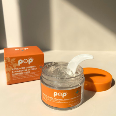 Mặt Nạ Ngủ Tinh Chất Nhau Thai Cừu Và Nhân Sâm POP