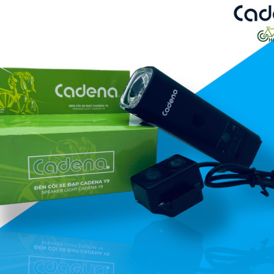 Đèn còi xe đạp CADENA Y9 - Hàng chính hãng