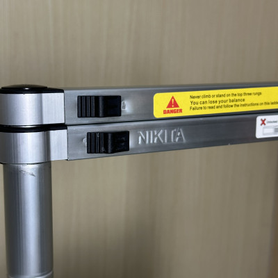 Thang đai nhôm rút 3 mét 8 - Tiêu chuẩn Châu Âu R38N - Chính hãng NIKITA