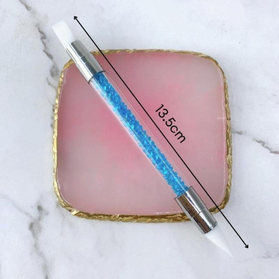 Bút Silicone Đa Năng Hai Đầu, Bút Nặn Hoa, Đẩy Sticker, Dán Foil, Chỉnh Hình Gel Nữ Women Sơn Gel