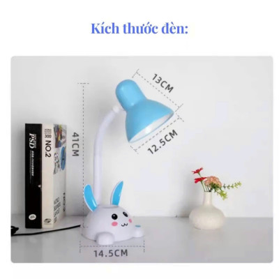 Đèn Học Để Bàn Hình Mèo Chống Cận, Có Ống Cắm Bút Cho Bé - Mẫu Mới - HÀNG CHÍNH HÃNG MINIIN