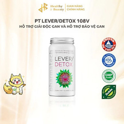 Thực phẩm bảo vệ sức khỏe Lever/Detox - Lọ 108 viên