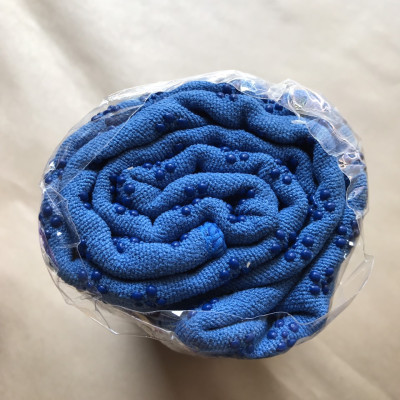 Khăn Trải Thảm Yoga Cao Cấp Chống Trượt Đính hạt PVC Hoa 5 Cánh theo màu - Độ Bám Dính Cao, Thấm Hút Mồ Hôi - Tặng Kèm Túi Đựng Khăn(ẢNH VÀ VIDEO TẠI SHOP)