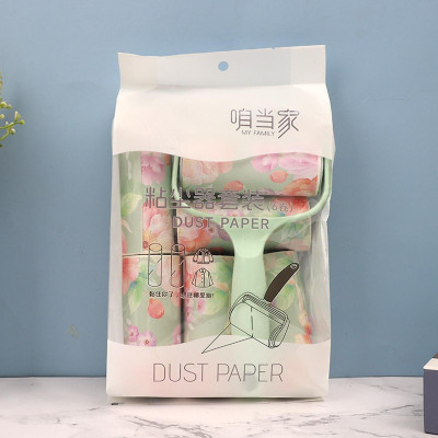 Cây Lăn Bụi Làm Sạch Quần Áo Ga Giường Sofa Lông Chó Mèo Kèm 6 Lõi Lăn Bụi Giao Màu Ngẫu Nhiên