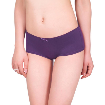 Quần Lót Nữ Cotton Nhập Khẩu Cạp Cao LUPERI LU3QL75 Dáng Hipster Mềm Mịn, Co Giãn, Không Lằn Mông, Kháng Khuẩn, Khử Mùi Tốt