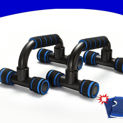 Combo Dụng Cụ Hít Đất Chữ U Kèm Găng Tay Tập Tiện Lợi Hàng Đẹp Giá Chất( Màu Xanh Dương)