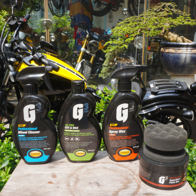 Lơ loại bỏ vết trầy và bảo vệ bề mặt sơn Ô tô, Xe máy G3 Pro Cut % Wax 