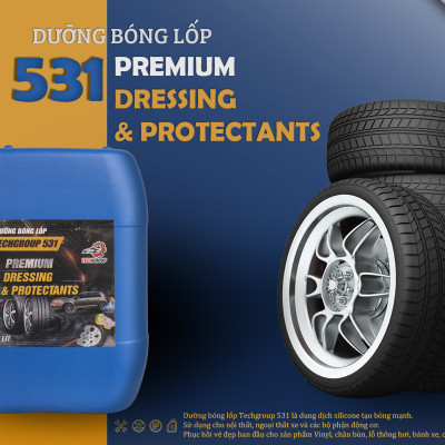 Dưỡng bóng lốp ( Vỏ) xe Techgroup – 531 Can 20 lít