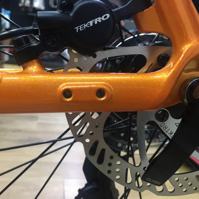 Chân chống xe đạp bắt hai ốc sau trên ống sên 2-bolts direct mount Jett 