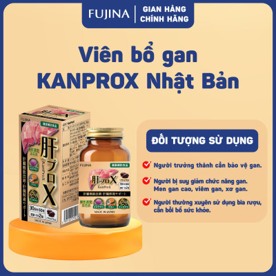  Bổ gan KanProX - Lọ 60 viên