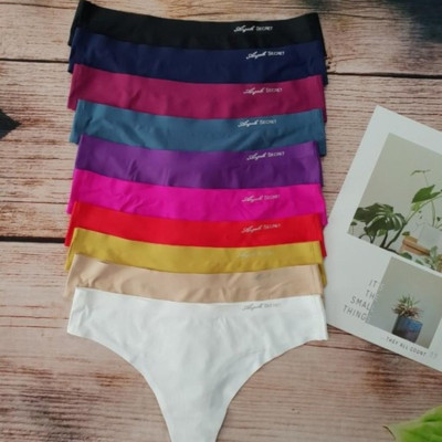 Combo 5 Quần Lót Nữ Lọt Khe Su Đúc Trơn Angela 9007 – Êm Mịn, Không Đường May, Co Giãn 4 Chiều