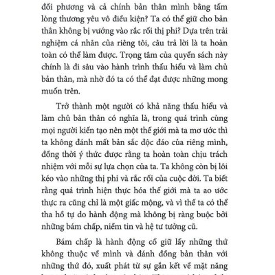 The Mastery Of Self - Hành Trình Thấu Hiểu Bản Thân Và Tìm Thấy Tự Do