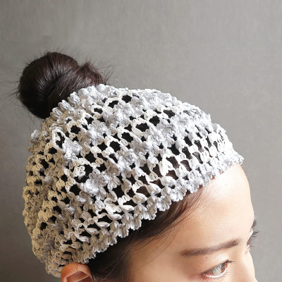 Khăn mũ trùm đầu khi tắm Towa Sangyo - Bản hẹp - Made in Japan