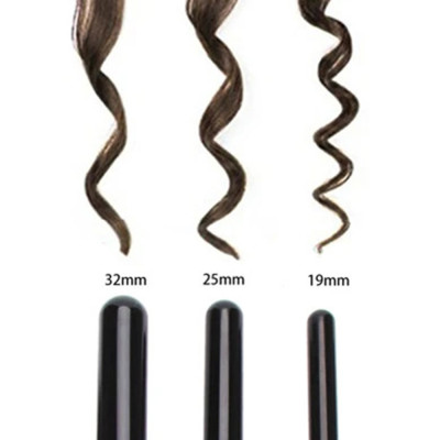 Máy Uốn Tóc PYT Clip Free Curling Wand 19mm - Công Nghệ Nhiệt Ngoại Xa - Họa Tiết Ren - Tặng Kèm Găng Tay Chịu Nhiệt