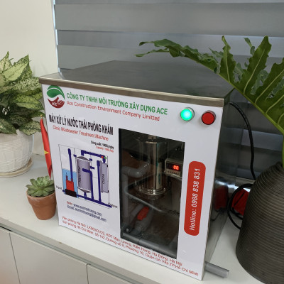 (Hàng chính hãng) Máy lọc nước thải Litero ACE1000I xử lý nước thải Phòng khám chuyên khoa da liễu Công nghệ oxy hoá bậc cao kết hợp lọc nano và than hoạt tính 1 bộ