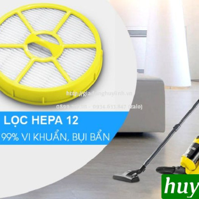 Máy hút bụi gia đình Karcher VC3 Plus *KAP - 1100W - Hàng chính hãng - Lọc Hepa 2