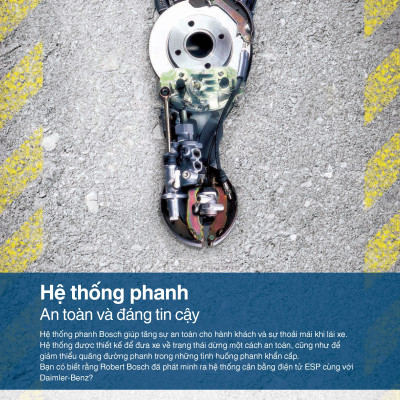 Bộ Bố Thắng Bosch Trước-Sau Toyota Camry 2.0/2.4/3.0 (2002-2006)