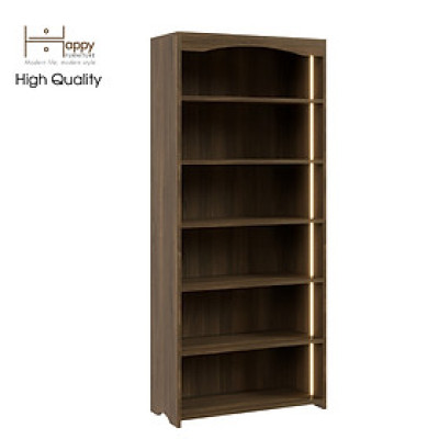 [Happy Home Furniture] CATY, Kệ sách 6 ngăn tích hợp đèn LED, 70cm x 30cm x 160cm (DxRxC),KSA_029_LED