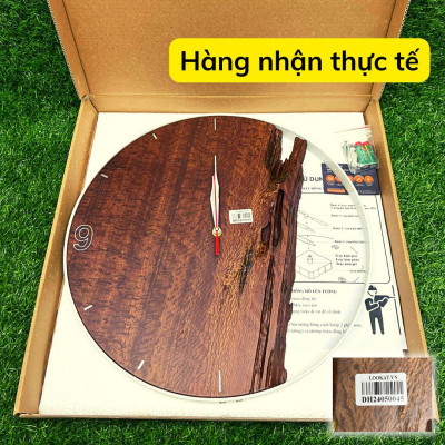 Đồng Hồ Treo Tường Décor Nhà Phong cách Natural DH24050003