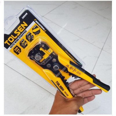 KỀM TUỐT DÂY TỰ ĐỘNG 8 "/ 200mm TOLSEN 38048 - HÀNG CHÍNH HÃNG