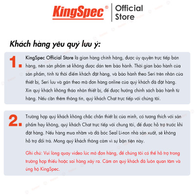 RAM Laptop KingSpec 4GB / 8GB DDR4 2666MHz / 3200MHz | Hàng Chính Hãng