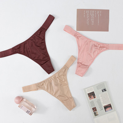 Combo 5 quần lót liền mạch lụa băng gợi cảm mới cho nữ cạp thấp thể thao yoga vô hình cho nữ Q8255