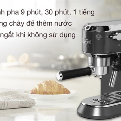 Máy pha cafe Delonghi EC785.GY - Hàng Chính Hãng