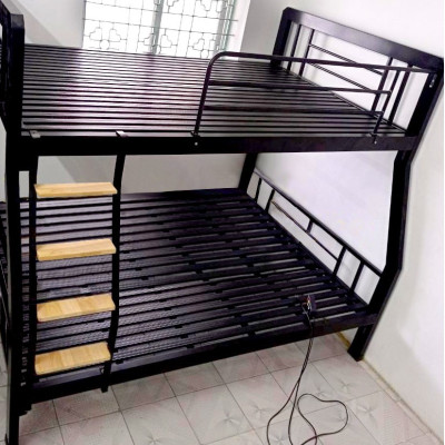 Giường sắt Tầng BẢO AN Trên 1m2 Dưới 1m4 Dài 2m