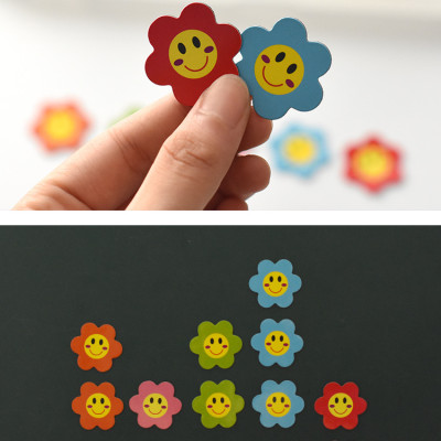 Hoa nam châm set 20 bông hoa điểm tốt khen thưởng tính điểm đồ dùng giáo cụ dạy học