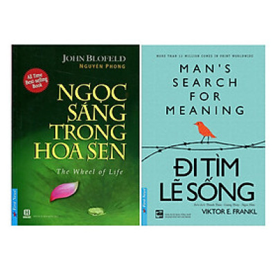 Combo Ngọc Sáng Trong Hoa Sen (Tái Bản 2015) + Đi Tìm Lẽ Sống (2 cuốn)