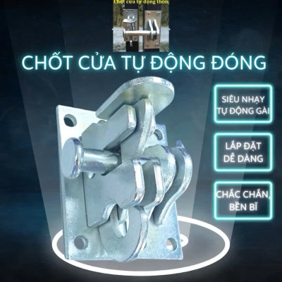 Bộ Chốt Cửaa Cổng Tự Đóng Thép Dày – Xi Mạ Kẽm Chống Rỉ, Phù Hợp Cửa Lớn Nhỏ, Lắp Dễ Dàng vòi nước