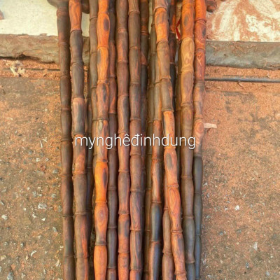 Gậy batong dành cho người già bằng gỗ trắc đỏ đen kt 90×13×3cm