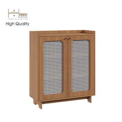 [Happy Home Furniture] MEYDAN, Tủ giày cánh mây, 85cm x 34cm x 100cm ( DxRxC), TCM_056